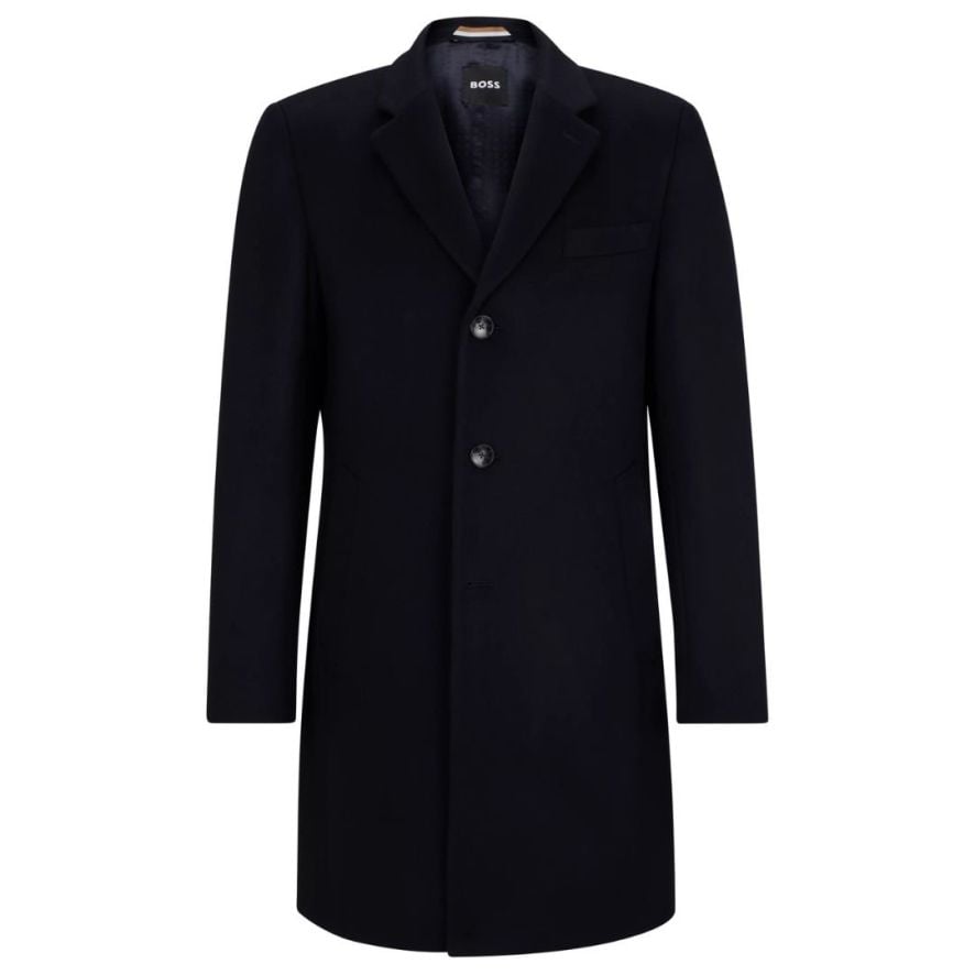 Boss coat mens hotsell